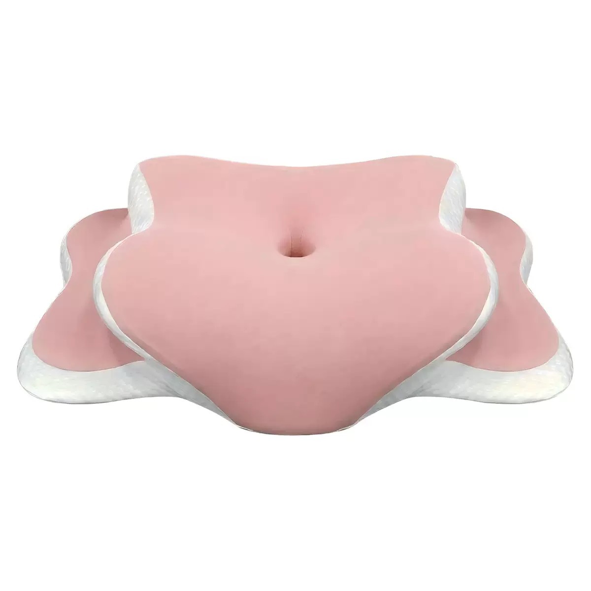 Explosión transfronteriza almohada de algodón de memoria de doble capa de perfil aerodinámico, almohada de sueño transpirable, capa gruesa de seda de hielo, cubierta de almohada de orejas grandes image 7