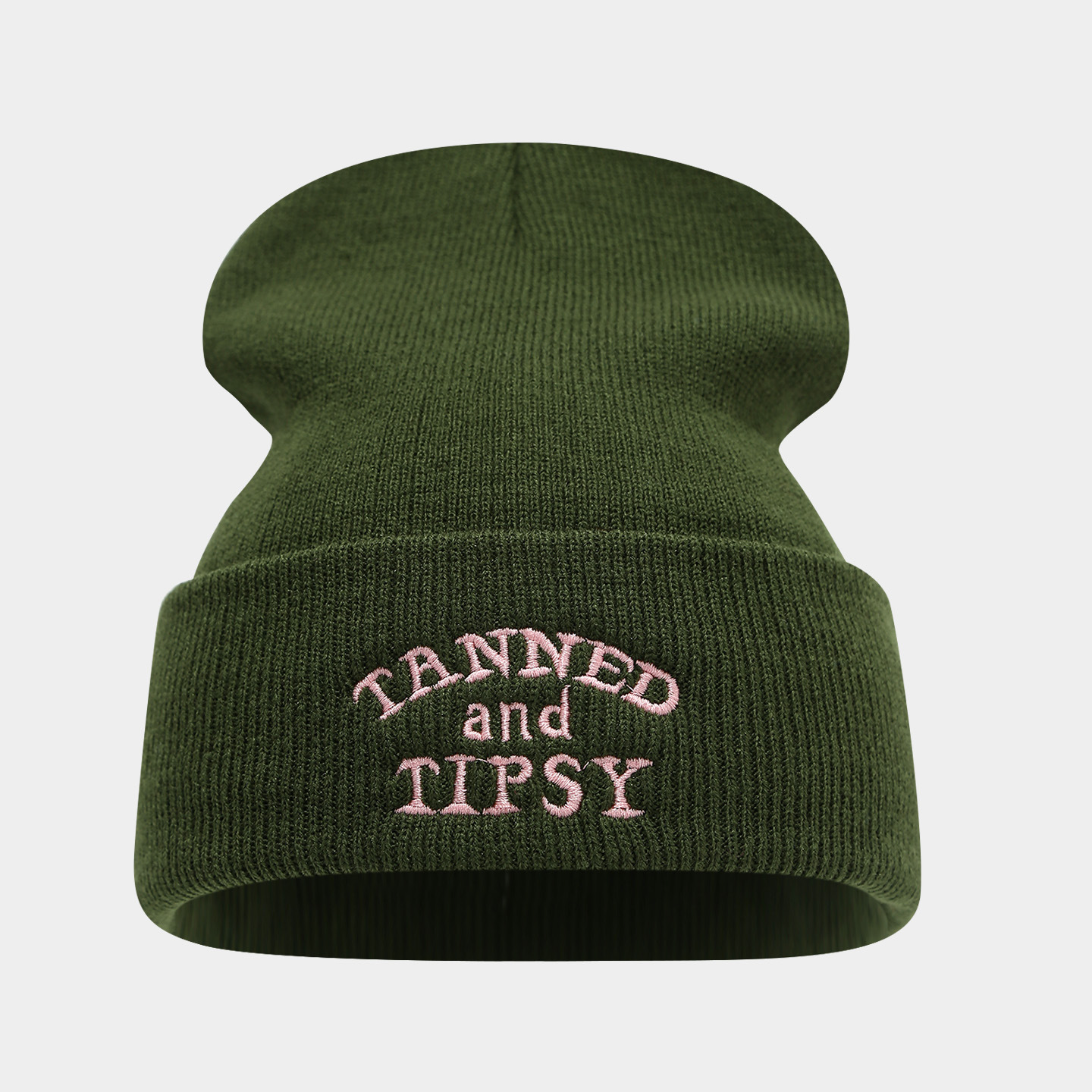 Otoño nuevo estilo simple letras bordadas sombrero de punto de moda europea y americana para hombres y mujeres callejera sombrero de lana caliente sombrero frío