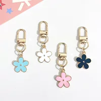 Двусторонние цветочные наушники AirPods подвески летний маленький четкий милый мешок автомобильный брелок декоративный подарок