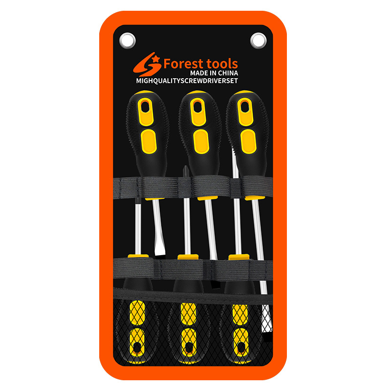 Juego de destornillador transfronterizo destornillador cruzado de una palabra destornillador doméstico de succión magnética alargado, un juego completo de combinación de destornillador s2