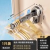 Single pole clothes rail-gun gray
