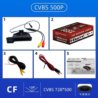 Suitable for 08/10 BMW 5 Series HD AHD night vision waterproof car car reversing rear view camera (Vehicle camera) - ccdcvbs728500