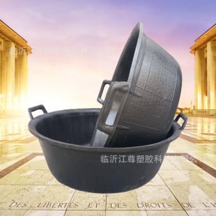 Extra-large building ash basin bricklayer mud basin decoration material basin breeding tire beef tendon tempered clinker leather basin barrel ash trough
