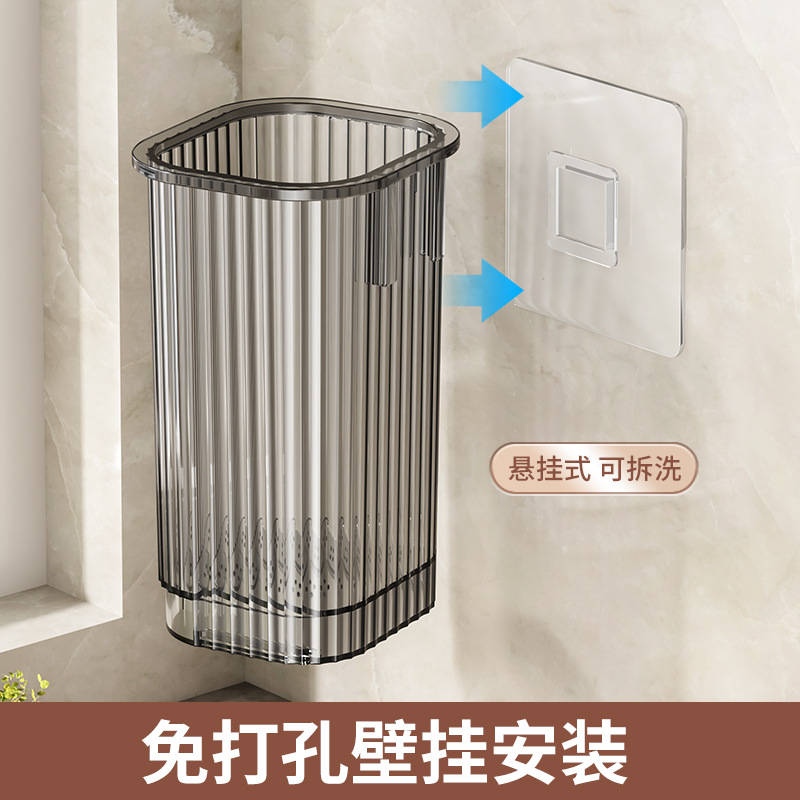 palillos tubo de drenaje pared colgante utensilios de cocina para el hogar cubiertos de cocina horquilla cuchara almacenamiento percha sin perforación