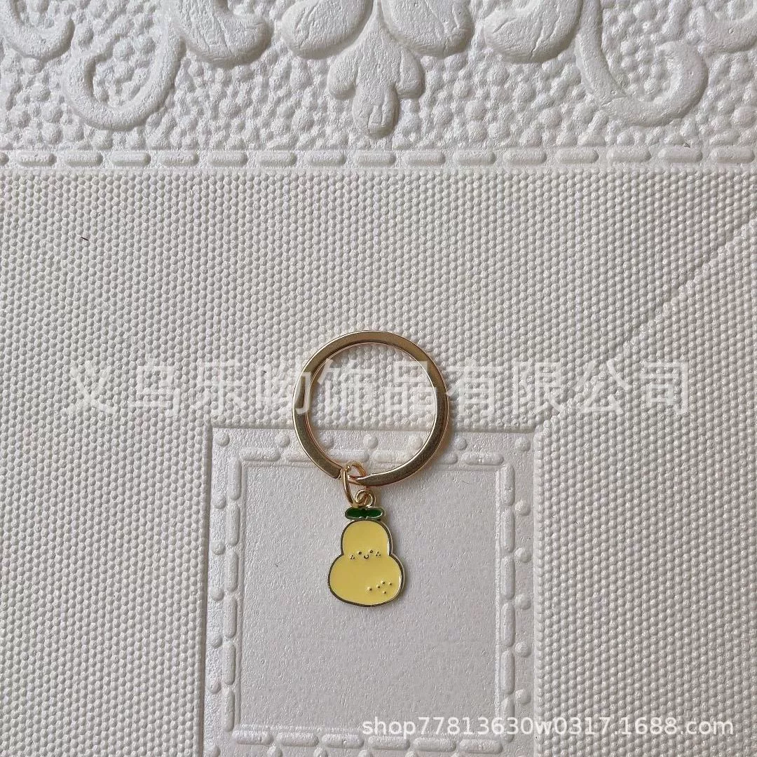 Apple, cute keychain handmade, pendant, accessory