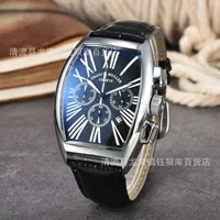 2023 мужская внешняя торговля AliExpress взрывая независимая станция взрывая 6-контактный кварцевый фланец часы часы часы производитель