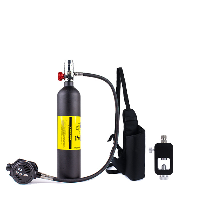HOTDIVE Respirador Submarino buceo pequeño cilindro de gas portátil hogar profesional Ministro de Relaciones Exteriores Tiempo Equipo de Buceo profundo