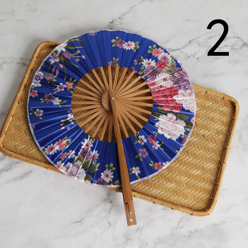 Fan de molino de viento plegable personalizado para dibujar el estilo japonés fan plegable fan plegable portátil animación al por mayor personalizado