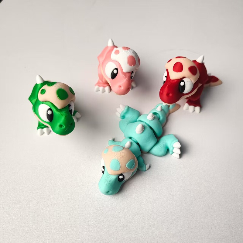 スポット 3D プリントマルチカラーアマゾンクロスボーダー卵殻小さな恐竜クリエイティブ恐竜装飾品手作りギフト装飾品|undefined