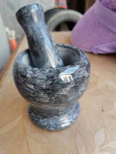 Manufacturer Wholesale Marble Head Garlic Pounder Garlic Mortar Manual Garlic Smashing Sesame Garlic Household Garlic Stirrer Artifact Pounding Garlic