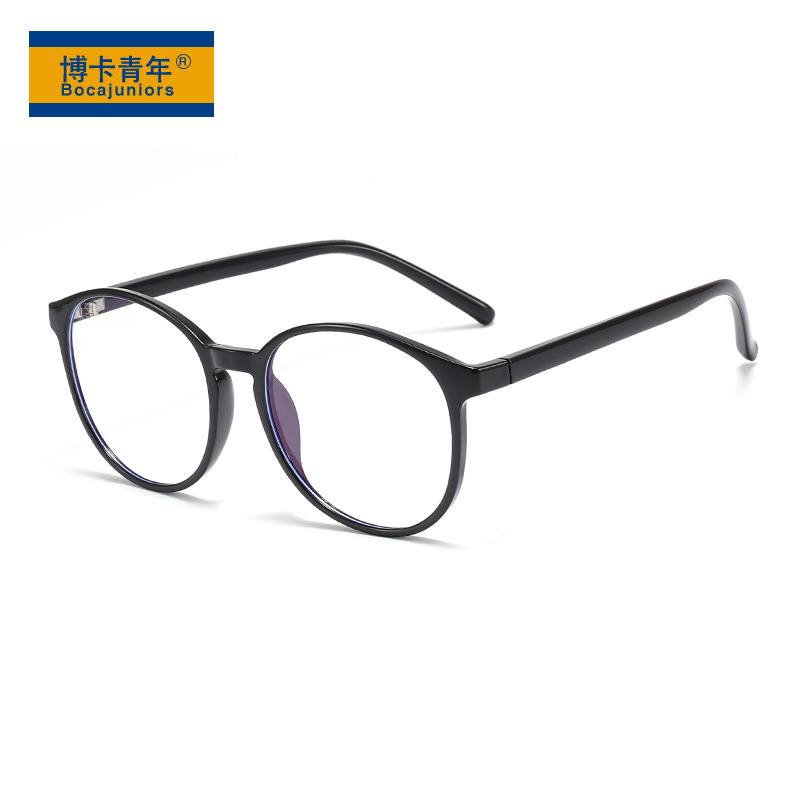 2024新款成人防蓝光眼镜跨境欧美PC抗蓝光眼镜框架舒适圆框SS8601