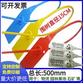 一次性塑料标牌送检封条集装箱油罐车物流标签扎带封签防伪防调包