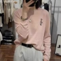 打底宽松圆领套头毛衣