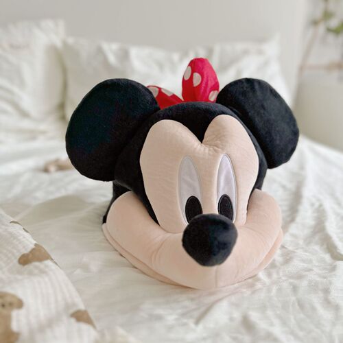 ins new Korean style cute Mickey Minnie cartoon children's doll hat baby plush hat headgear hat
