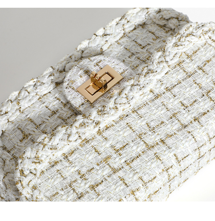Women's Woolen Crossbody Bag Small Shoulder Bag Elegant Design_voghion.com