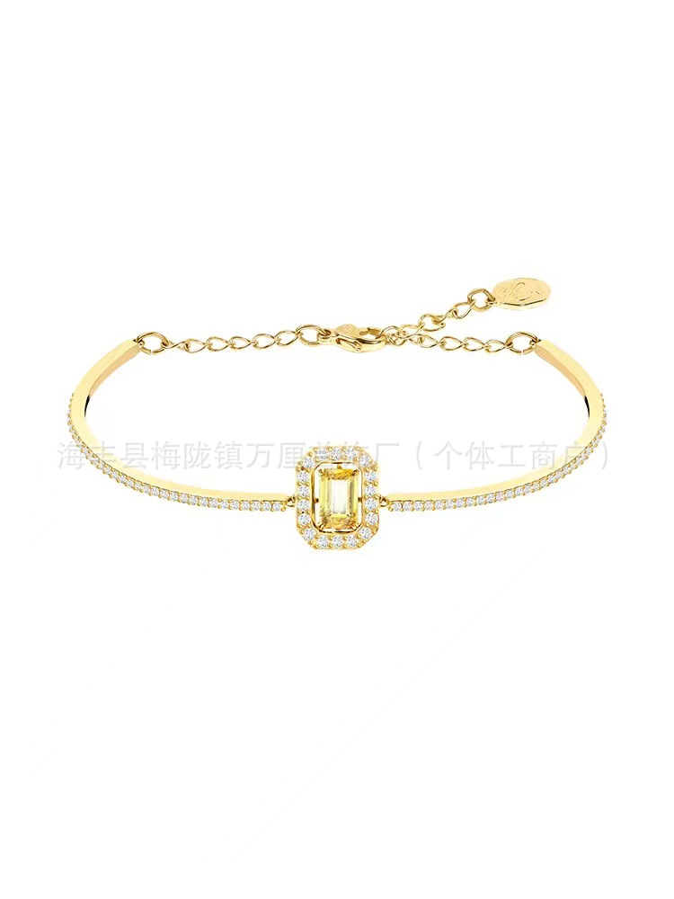 方糖黄钻手镯【黄金色】