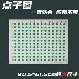 点子图画图连线教师演示学前幼儿挂图早教启蒙认知儿童学习数字