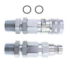 1938335 1938334 5/8ORFS 平面液压快速接头用于装载机挖掘机