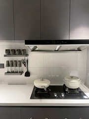 2F灰色廚房調料置物架衛生間壁掛衛浴淋浴房廁所洗漱台收納免打孔