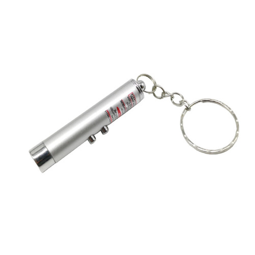 Mini flashlight LED light aluminum alloy gift flashlight infrared teaching pen laser cat stick props