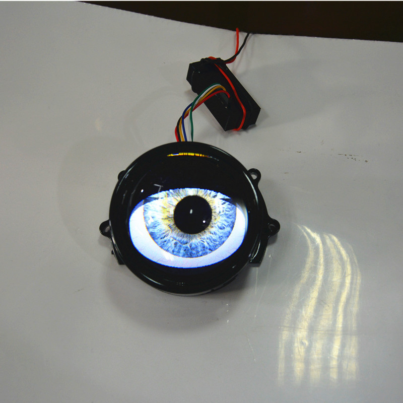 Nuevo faro dinámico LED del automóvil ojo del diablo LED ojo de lámpara de lámpara de ojo de halcón