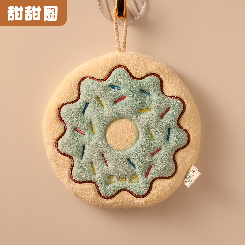 手洗い用の小さな正方形のタオル、キッチン雑巾、かわいいハンドタオル、吸水性と厚みのあるバスルームの漫画のハンカチタオル|undefined