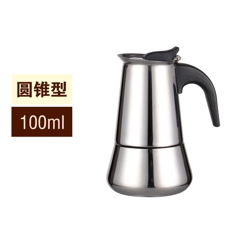 Cafetera Moka Italiana de Acero Inoxidable para Hogar image 9
