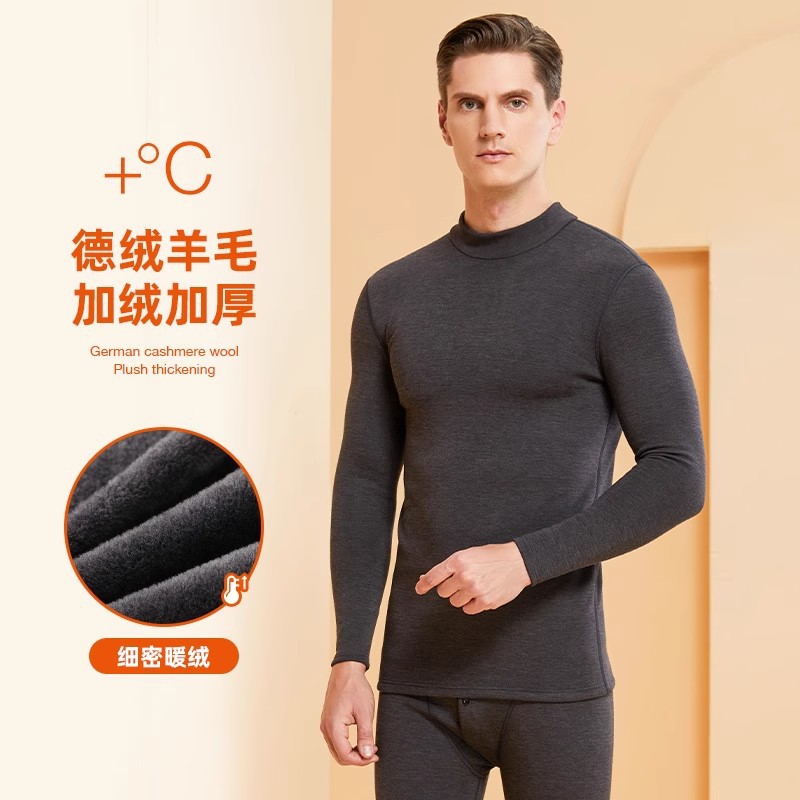 Dark heather gray [middle collar suit]