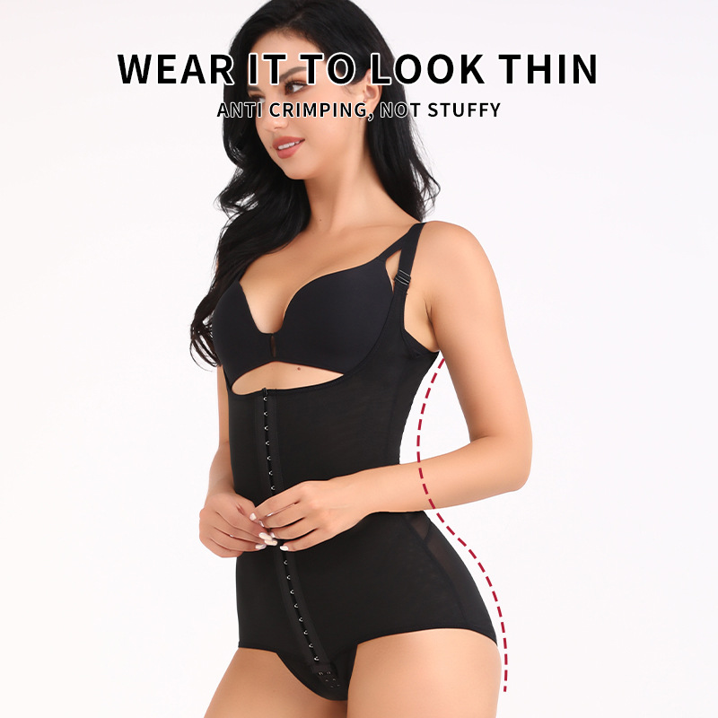Corsé de una sola pieza Inconsútil de las mujeres del Amazonas realzado vientre que contrae cadera que levanta el corsé respirable apretado