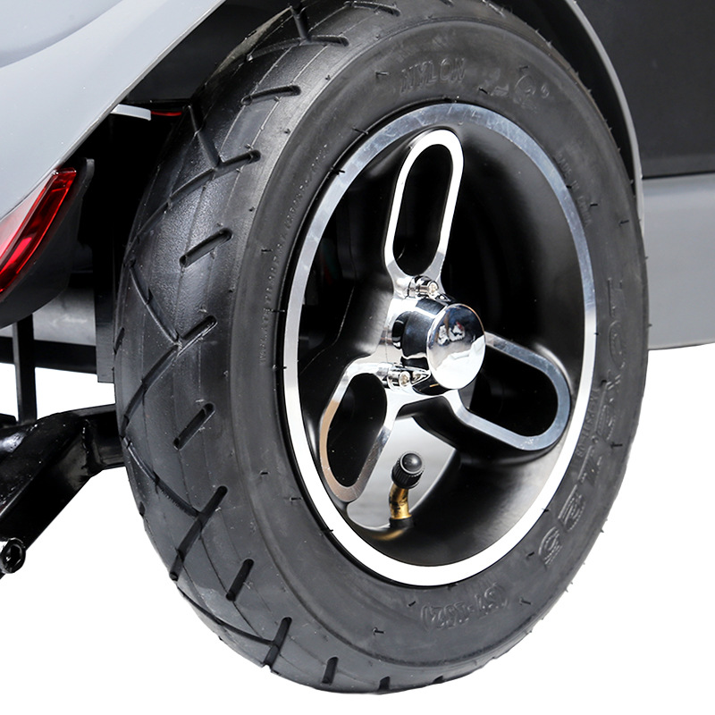 Elderly Mobility Scooter, Four-Wheeled Electric Vehicle for Disabled and Elderly, Small Household Electric Scooter, Low-Speed Folding Electric Vehicle