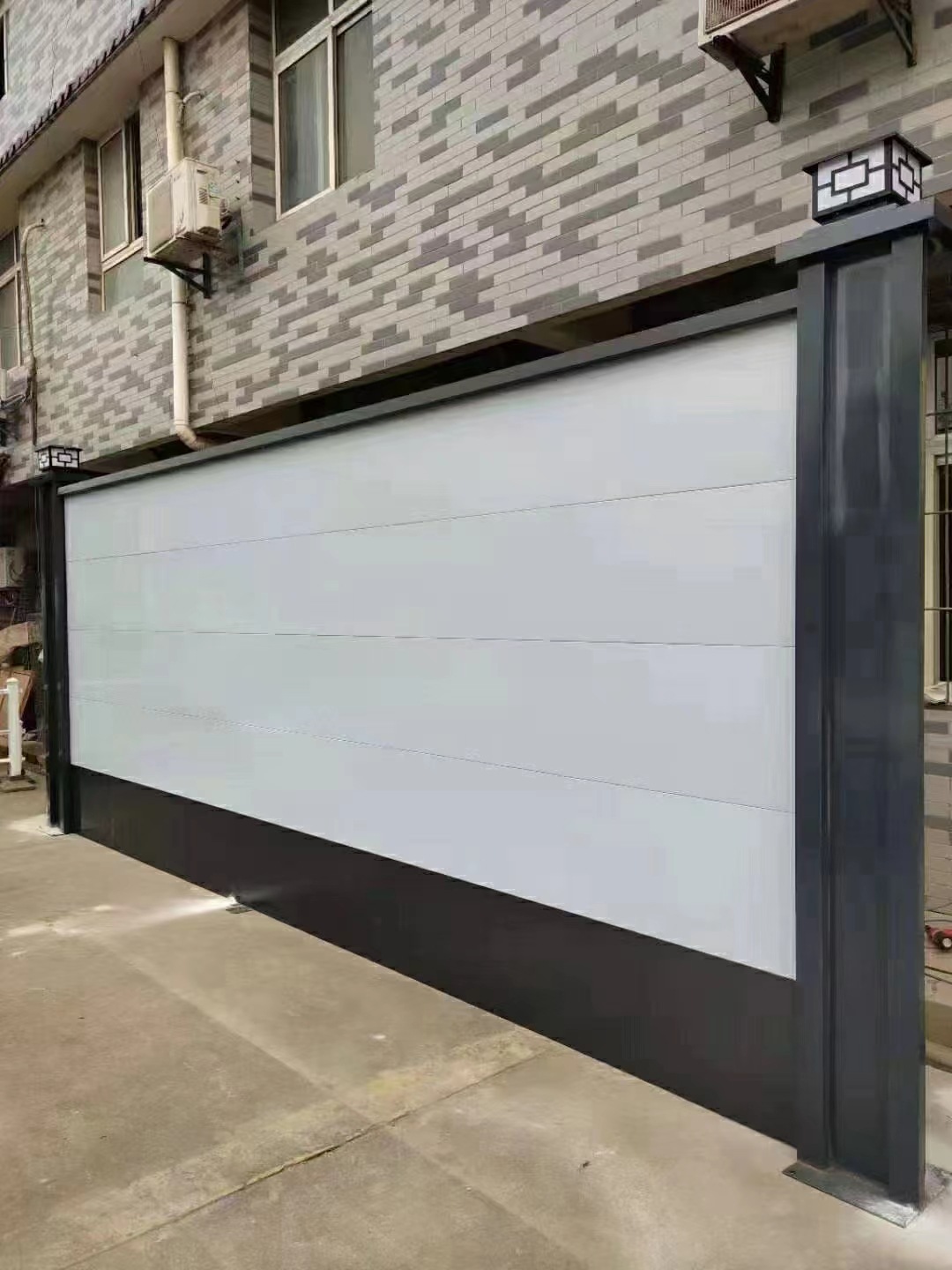 深圳龙华钢结构围挡厂 施工围挡墙 建筑施工隔离围挡a型钢围挡