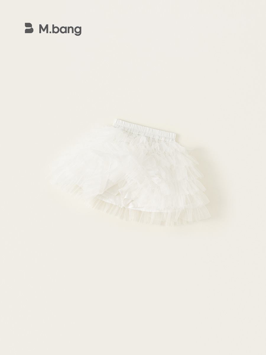 Youbao ropa infantil de verano para niñas falda corta Tutu falda de malla para niños falda convexa falda para niñas falda convexa