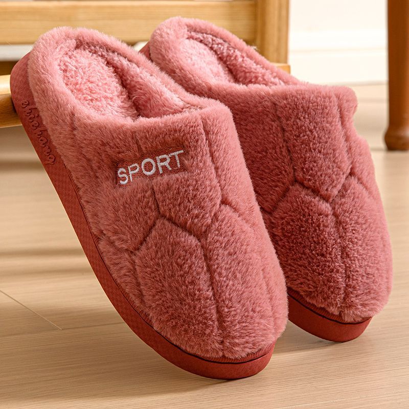 綿スリッパメーカー卸売冬の女性の家庭用暖かい産後靴綿スリッパカップルノンスリップスリッパ男性厚いぬいぐるみ|undefined
