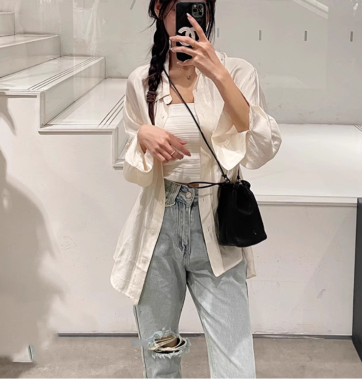 Nuevo bolso bandolera con cordón para teléfono móvil para mujer, minibolso informal versátil a la moda con un solo hombro_voghion.com