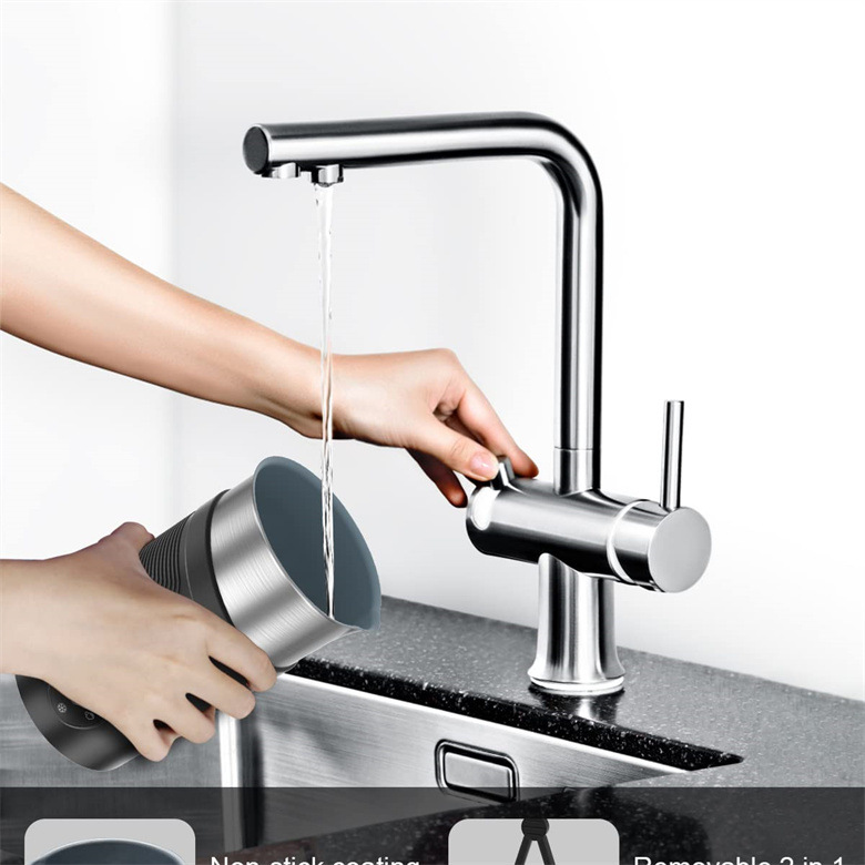 Automático multifuncional hogar caliente y fría burbuja de leche doble efecto café marca nuevo café leche burbuja dispensador