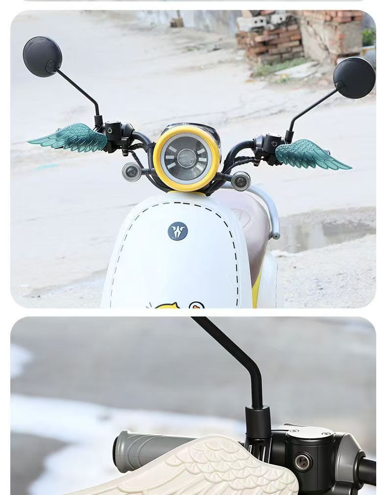 New model of electric bicycle brake handle to prevent sudden braking, anti-squeezing, exquisite decoration, a magical tool for delivery riders