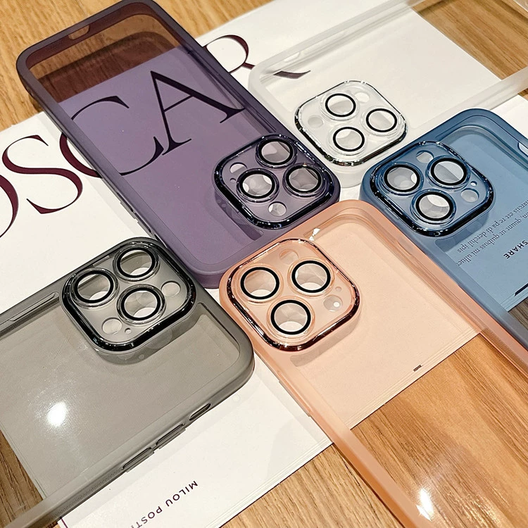 Apple, совместимый прозрачный чехол для телефона, линза, iPhone 13, защитный чехол, iphone, 15promax, защита при падении