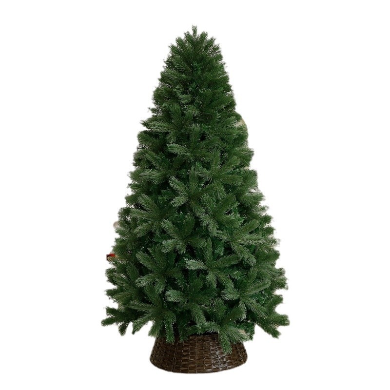 Nuevo árbol automático transfronterizo gran árbol de Navidad criptografado DIY diseño de decoración de Navidad