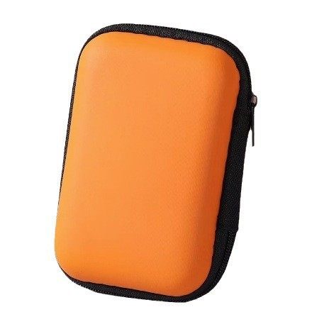 Coin Purse with Zipper Rectangular Data Cable Earphone Bag Key Packaging Coin Small Bag Change Storage Bag