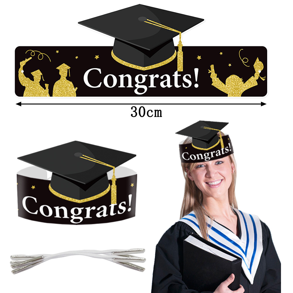 Amazon graduación decoración foto props sombrero graduación temporada Fiesta ceremonia atmósfera diseño graduación soltero sombrero