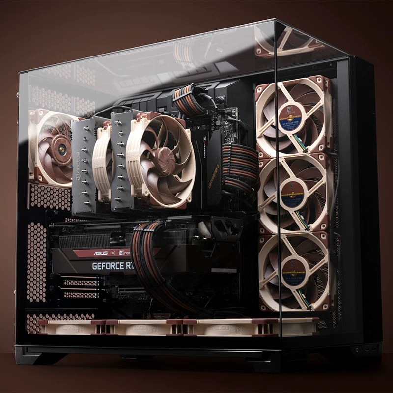 NOCTUA NH-D15 G2 HBC LBC 8 тепловых трубок, охлаждение воздуха для ЦП AMD LGA1851 1700, радиатор