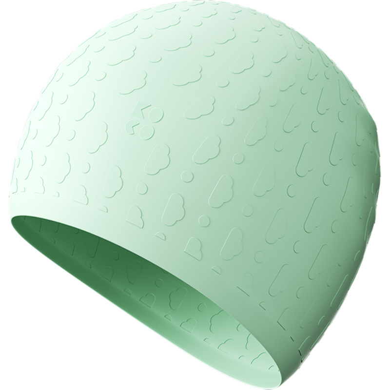 KK árbol gota de agua gorro de baño para niños gorro de natación de silicona para bebés gorro de natación para niñas y niños impermeable profesional