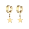 Yellow ear buckle (single)