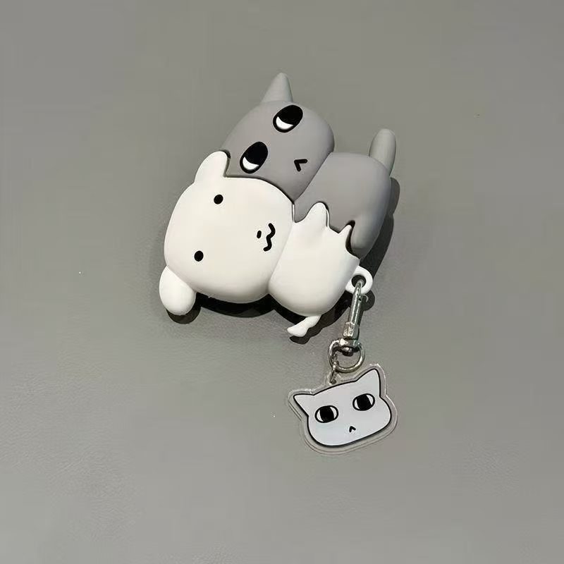 Funda Protectora para Auriculares Bluetooth Apple AirPods 5 de PVC Estilo Animado