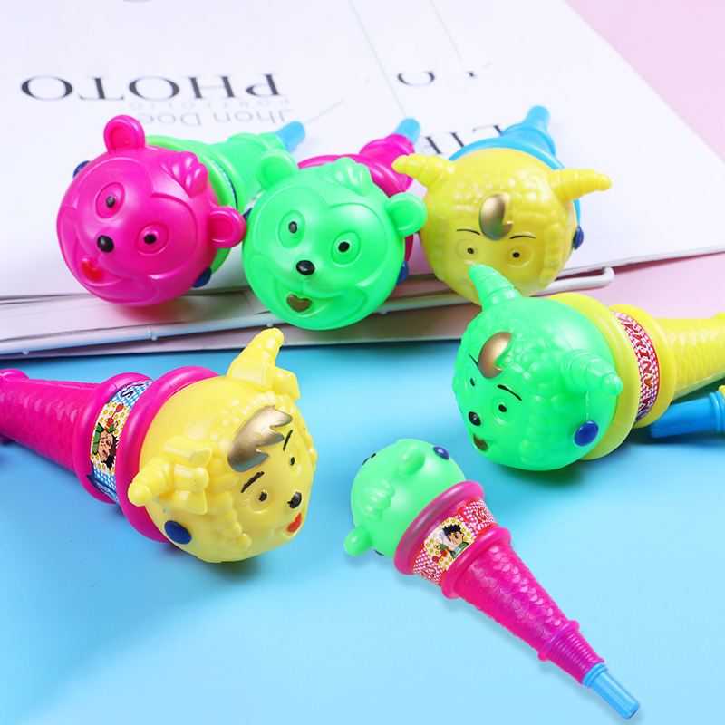 Helado dragón soplando juguete helado animal dragón soplando truco divertido niños Venta caliente puesto al por mayor