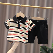 男宝宝夏季衣服夏装1-2-3-4周岁短袖套装婴幼儿超洋气分体两件套
