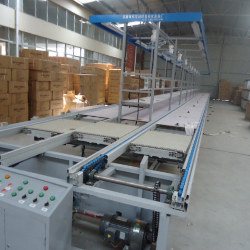 Hefei Double Speed Chain Assembly Line Roller Type Cycle Double Speed Chain Assembly Line Electronic and Electrical Equipment Assembly Line