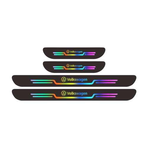 2024 New Car Threshold Tape Anti-Tread Tape Laser Welcome Anti-Tread Protection Tape Thick Protective Strip Product