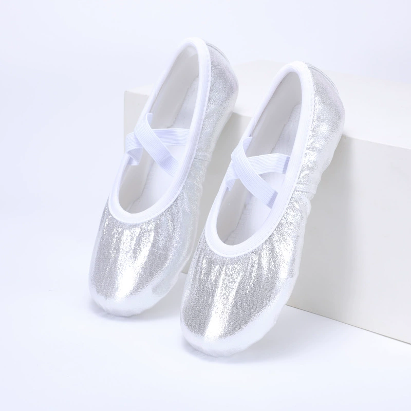 Детские танцевальные туфли, балетные туфли для детей с мягкой подошвой, туфли для китайских танцев для девочек, профессиональные.