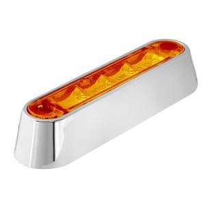 3.5 Inch 4Led Truck Side Light Led Waterproof Signal Light Trailer Rv Width Indicator Light